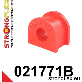 Silentblok nápravy 021771B: Strongflex Silentblok zadního stabilizátoru 18mm Red