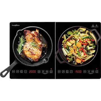 Vařič Nedis KAIP124CBK2 indukční varná deska