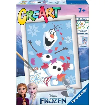 Ravensburger Creart Malování podle čísel Frozen Olaf
