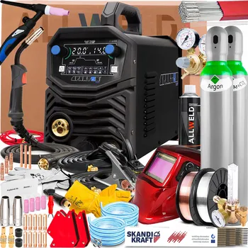 Svářečka Svářečka SPARTUS EASYMIG 210 PULSE 230V 200A Synergie TIG Lift Hot Start