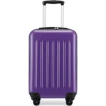 Lehký kabinový ABS+PC kufr Kono - fialový - 33 L