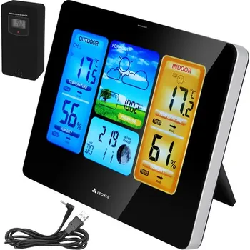 Bezdrátová digitální meteostanice s externím senzorem