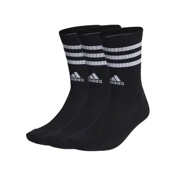 Pánské ponožky adidas 3-Stripes Cushioned Crew Socks 3 Pairs XXL
