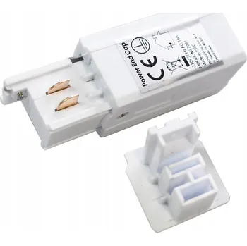 Bodové svítidlo MILAGRO Napájecí adaptér pro lištový systém osvětlení, bílý, 3-fázový