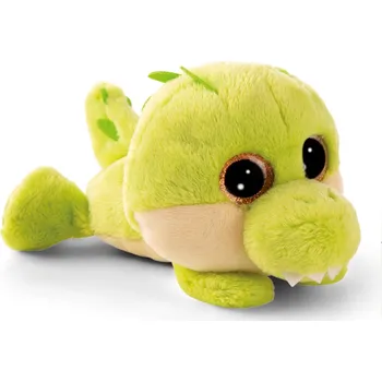 plyšák NICI PLYŠOVÝ MAZLÍČEK PŘÍTULNÍČEK KROKODÝLEK GROGGO-LI 15 CM LEŽÍCÍ