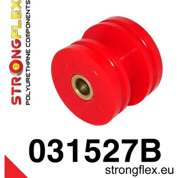 Silentblok nápravy 031527B: Strongflex Silentblok horního uložení zadního tlumiče 10mm Red