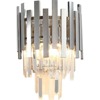 Nástěnné svítidlo Nástěnné svítidlo Milagro čiré, stříbrné E14 40 W