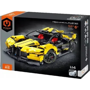 ostatní stavebnice IM.MASTER model auta 1:14 žlutý 1103 dílů 9813 41438