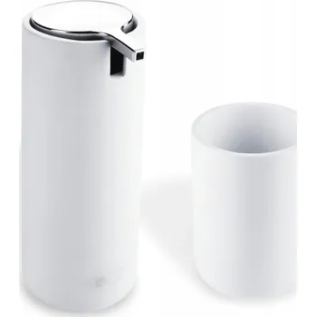 Dávkovač mýdla Nimco Omi - Dávkovač mýdla a stojící kelímek, bílá OM 1605831-05