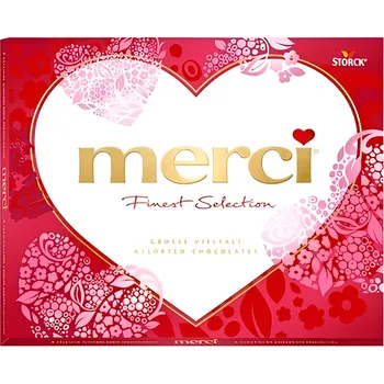 Bonboniéra Merci Srdce Finest Selection 250g