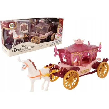 Panenka PANENKA V POHÁDKOVÉM KOČÁRU PRO PRINCEZNU [FIGURKA]