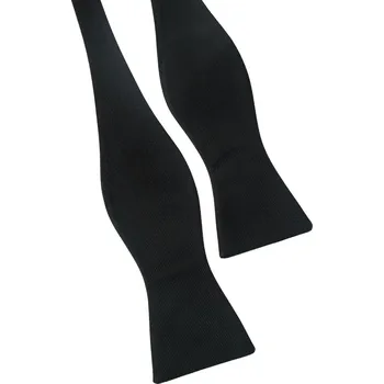 Motýlek Hedvábný vázací motýlek Avantgard - černý Velikost: 42