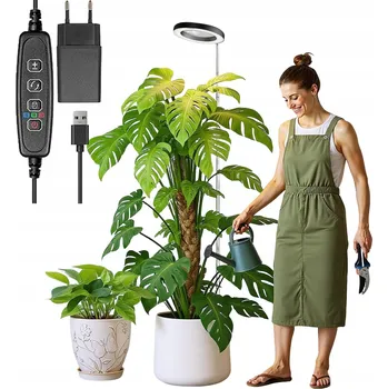Osvětlení pro růst rostliny LED LAMPA PRO PĚSTOVÁNÍ ROSTLIN S PLNÝM SPEKTREM, SVĚTLO PRO POKOJOVÉ ROSTLINY