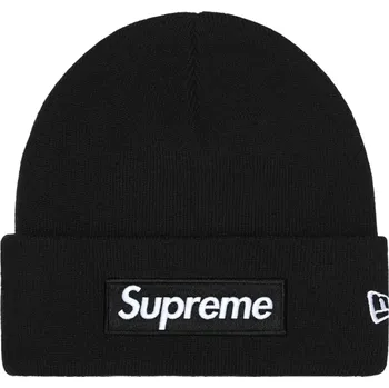 Pánská obuv Supreme New Era Box Logo Beanie Black (FW25) EU: ONE-SIZE