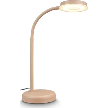 Lampička BRILONER Megg lampička na psací stůl – 12W, 800lm, LED, stmívatelné, dotykový vypínač, teplá bílá, béžová - BRILO BRILO 7585011