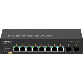 Počítač NETGEAR 10PT M4250-8G2XF-POE+ MANAGED SWCH