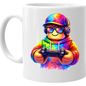 Žertovný předmět Hráč – pro fanoušky hry Roblo - hrnek s potiskem- Tričkový.cz