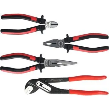 Dílna KS Tools Souprava kleští ERGOTORQUE, 4 Ks 115.1004