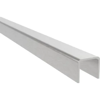 Zábradlí Hahn Steel Madlo na sklo o délce 2500 mm - Nerez AISI 304, broušený