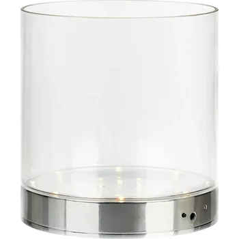 Váza Markslöjd skleněná svítící váza Bouquet průhledná 19 cm