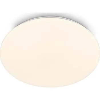 BRILONER Mojo stropní svítidlo pr.27 cm - 24W, 2600lm, LED, teplá bílá, IP54, bílé - BRILO BRILO 3892016