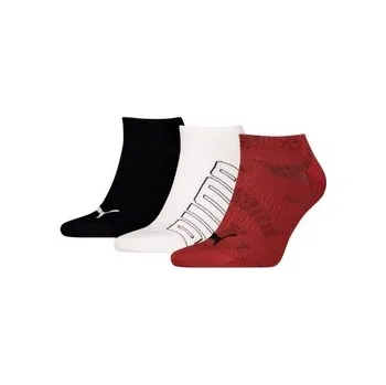 Pánské ponožky Puma unisex mesh logo sneaker 3p 35/38