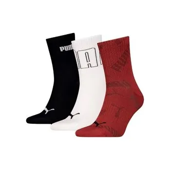 Pánské ponožky Puma unisex mesh logo short crew sock 3p 43/46