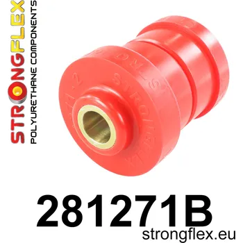 Silentblok nápravy 281271B: Strongflex Silentblok uložení zadního nosníku AWD - Red