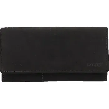 Peněženka Lagen dámská kožená peněženka 66-102 ČERNÁ-BLK