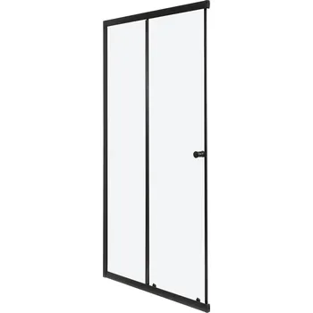 Novoterm Modul sprchového koutu NV-Olga SC Element BL 90, černá/transparent - bez vaničky