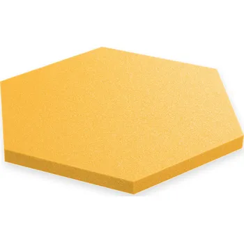 Hudebniny AKUSTICKÁ pěna Akustický panel HEX ŽLUTÝ 3 cm redukce ozvěny dozvuk houbička