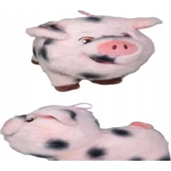 plyšák PLYŠÁK MAZLÍČEK PRASÁTKO S ÚSMĚVEM V ZÁPLATÁCH 20 CM