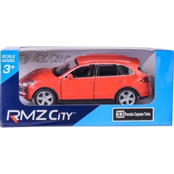autíčko Auto RMZ Porsche Cayenne Turbo 1:32 červené