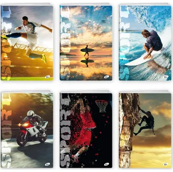 Sešit Zeszyt A5 linkovaný Tetis, 32 listů