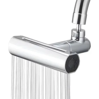 Příslušenství k vodovodní baterii Multifunkčný úsporný vodovodný nadstavec - Strieborná