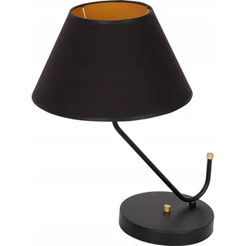 Lampička Stolní lampa Milagro Victoria Black černá, žlutá 60 W