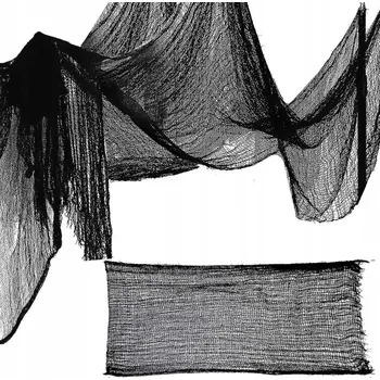 Obraz Pavučina na Halloween Černá Síť Umělá Dekorace Velká Dekorativní 2m