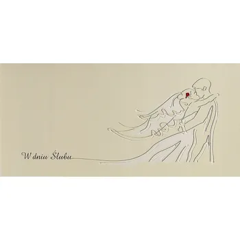 Obraz KARNET SVATBA DL SDP01 - POLIBEK