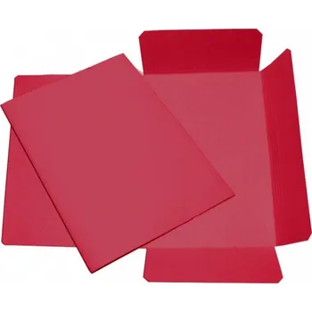 Kancelář Odkládací mapa 3 klopy A4 prešpán 253, červená