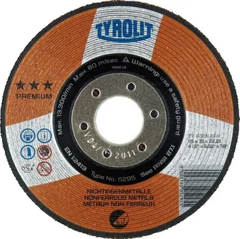 Řezný kotouč Kotouč řezný hliník Tyrolit - 178x2.0mm