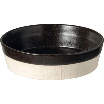 Costa Nova Mísa servírovací Notos 950 ml, písková/černá, oválná (6 ks)