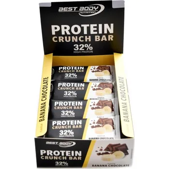 Best Body nutrition Protein crunch bar 12 x 35g - banana chocolate