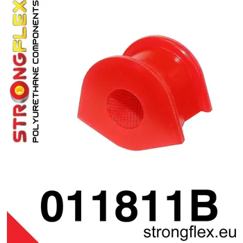 Silentblok nápravy 011811B: Strongflex Silentblok předního stabilizátoru 23mm Red