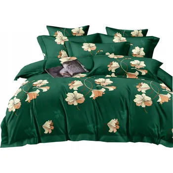 Povlečení Povlečení 220x200 cm Jednobarevná lemovka 2x povlak 70x80 Bílá s pruhy