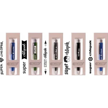 Propiska automatická modrá Cresco