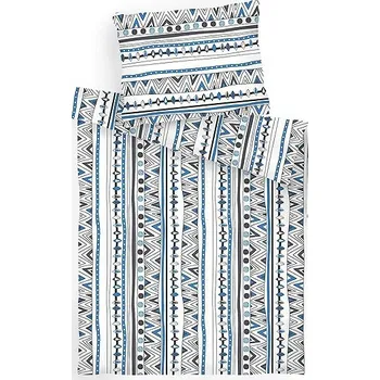 Povlečení Dadka Povlečení bavlna 140 × 200 cm, 70 × 90 cm, Indián denim