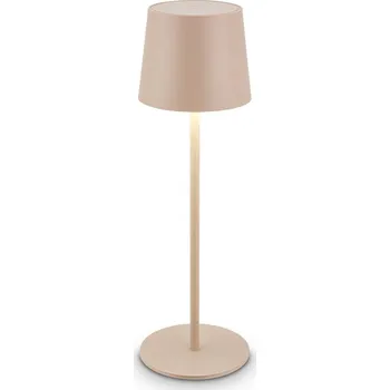 Lampička BRILONER Bota stolní lampa - 1,8W, 120lm, nabíjecí, LED, stmívatelné, dotykový vypínač, teplá bílá, béžová - BRILO BRILO 7708011