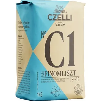 Chlebová směs Czelli Malom N° C1 Pšeničná mouka bílá hladká BL-55 (1000g)