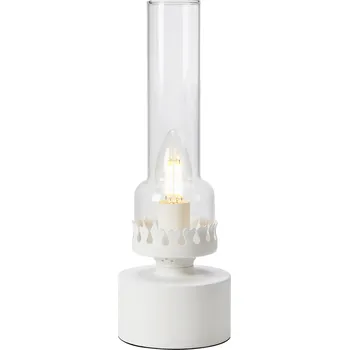 Lampička Markslöjd Kandella stolní lampa 1x40 W bílá 108787
