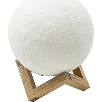 Lampička Stolní lampa Berger Noční světlo Led Luna s baterií 12 cm